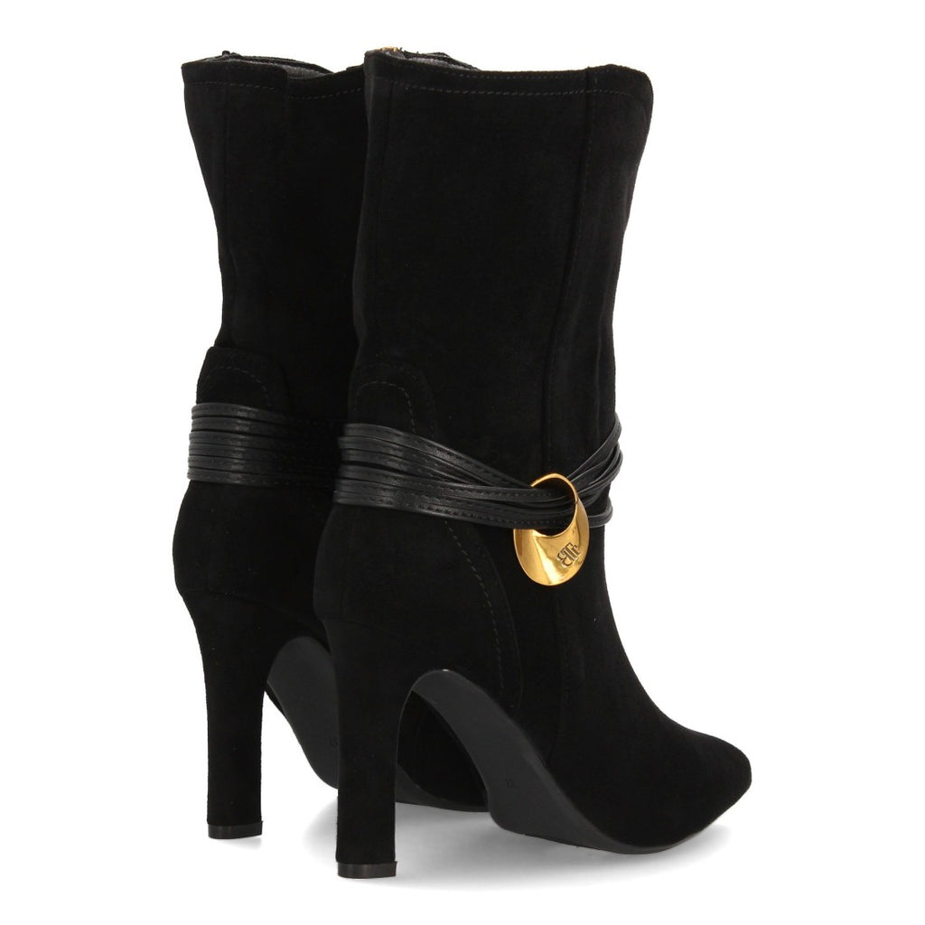Botas Negras Elegantes con Tacón