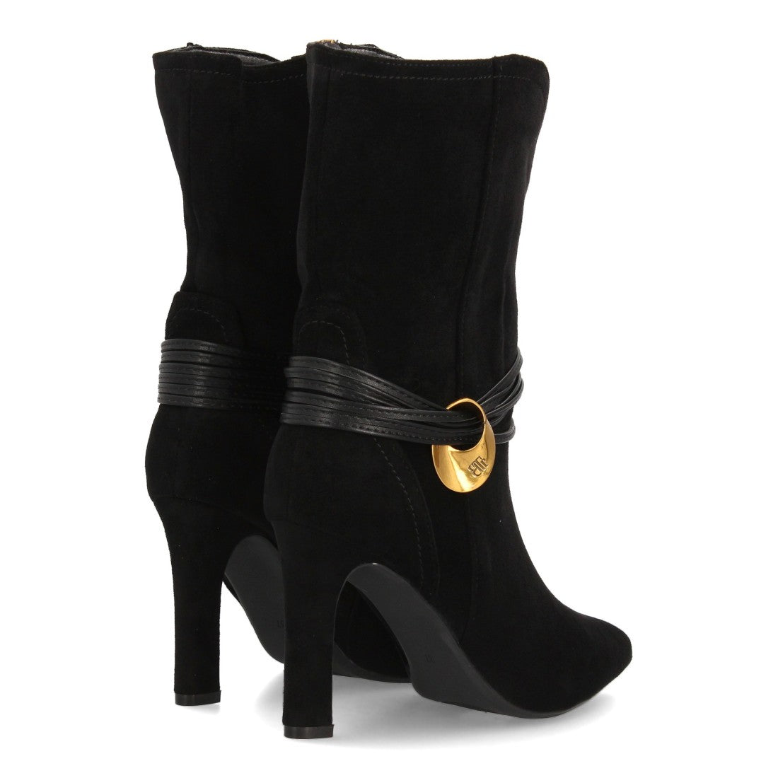 Botas Negras Elegantes con Tacón