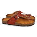 Sandalias Camel Mujer Esclava Planta Anatómica Cómodas