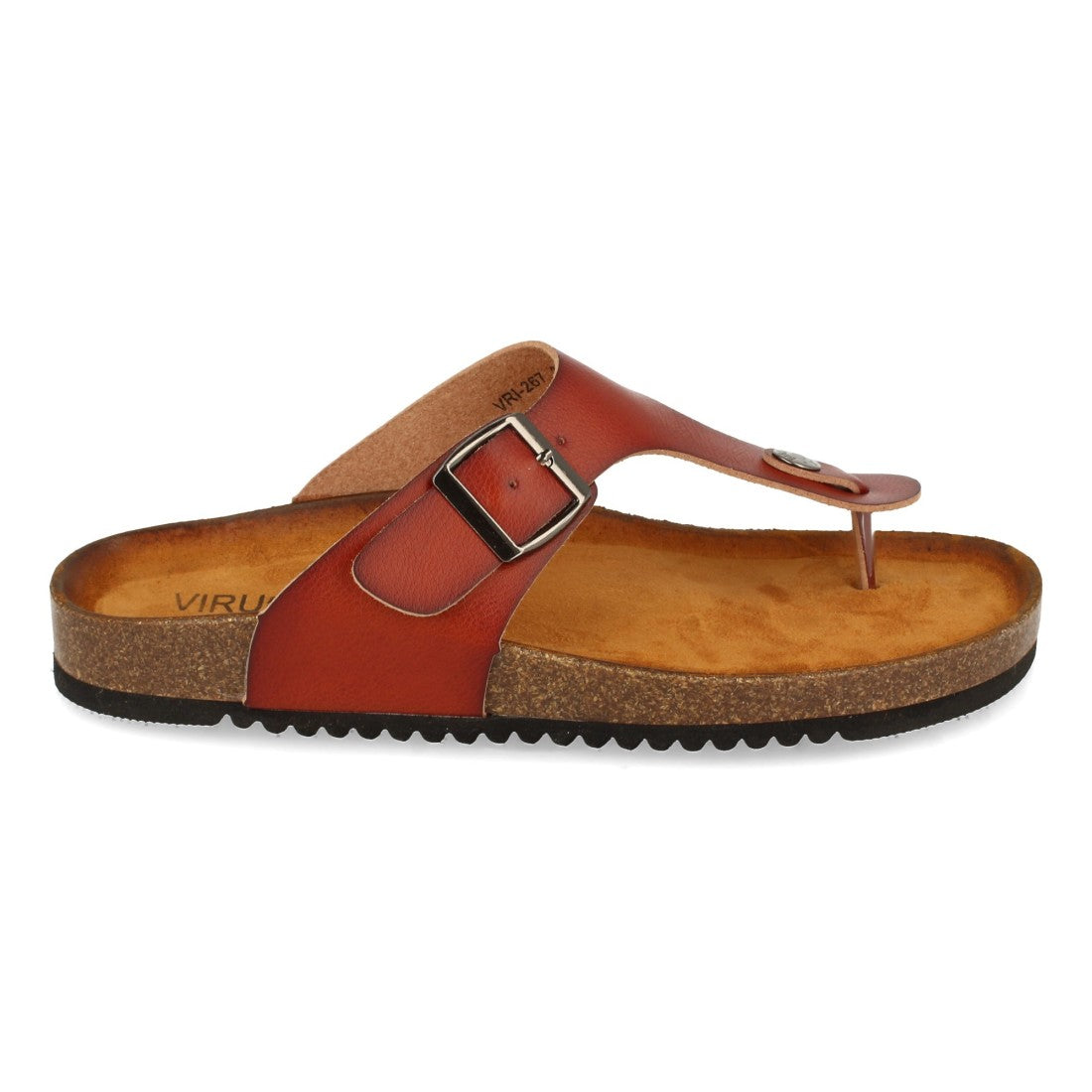 Sandalias Camel Mujer Esclava Planta Anatómica Cómodas