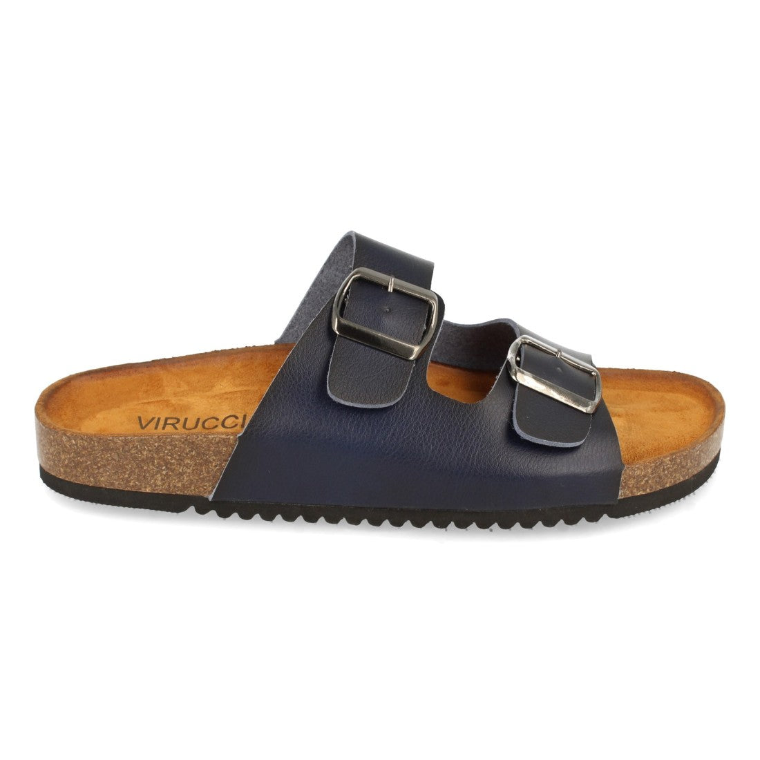 Sandalias Azules Mujer Planas Planta Anatómica Cómodas