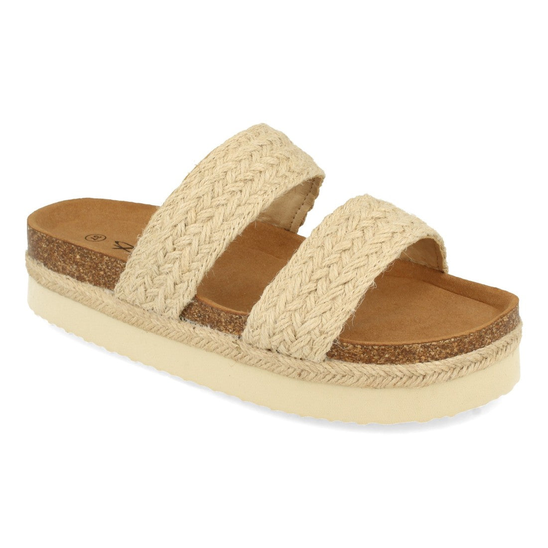 Sandalias Beige Mujer Elegantes Verano