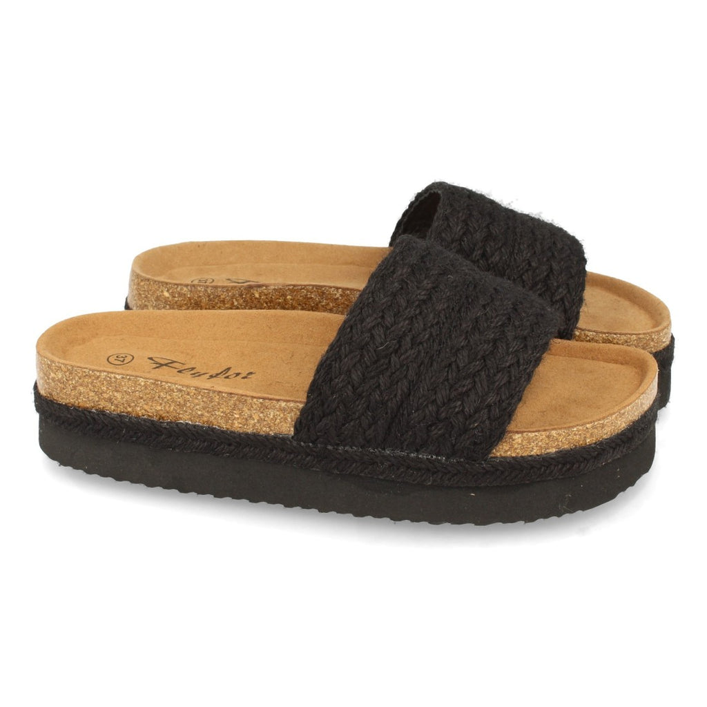 Sandalias Negras Mujer Elegantes Verano