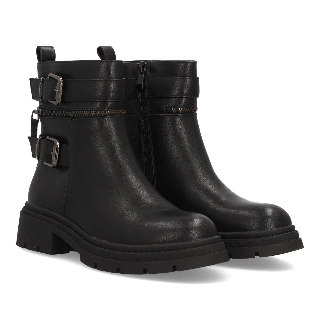 Botas Negras Elegantes con Tacón