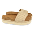 Sandalias Beige Mujer Elegantes Verano