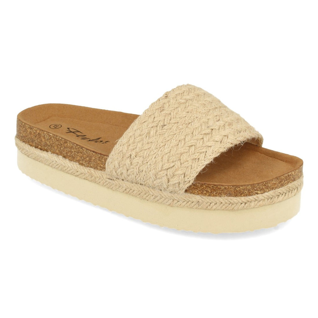Sandalias Beige Mujer Elegantes Verano