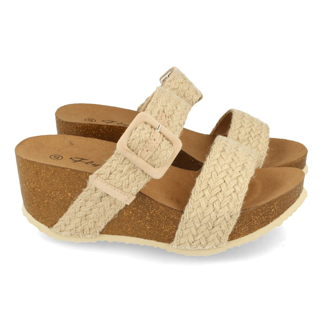 Sandalias Beige Mujer Elegantes Verano