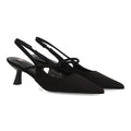 Zapatos de Tacón Negro Básicos Mujer