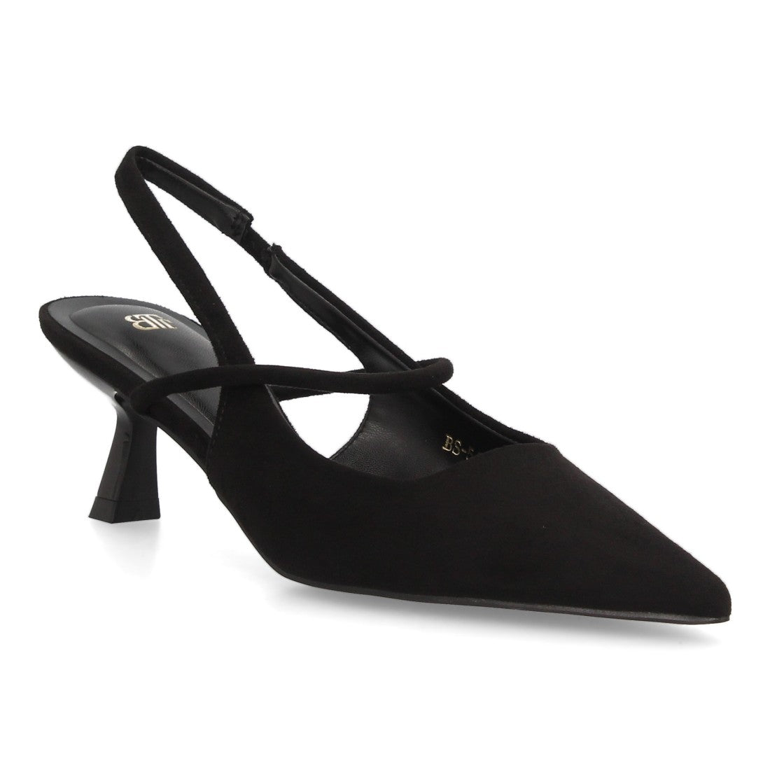 Zapatos de Tacón Negro Básicos Mujer