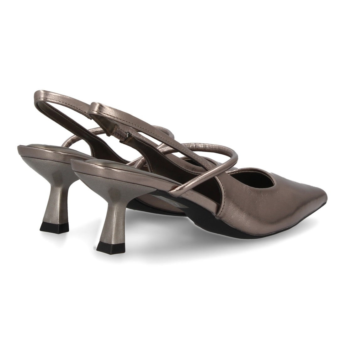 Zapatos de Tacón Plomo Mujer