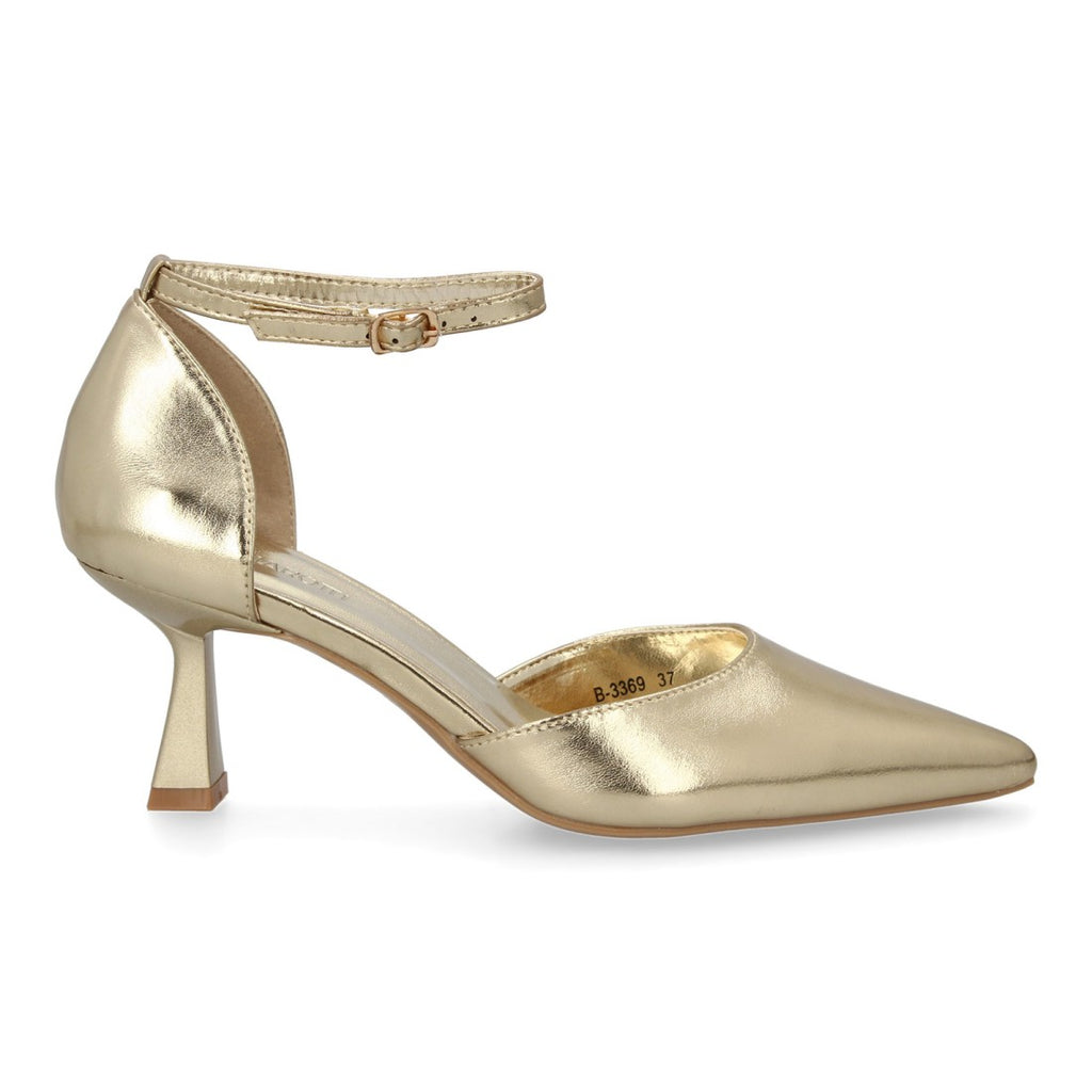 Zapatos de Tacón Oro Festivos Mujer