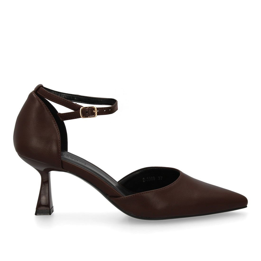 Zapatos de Tacón Marrón Sofisticados Mujer