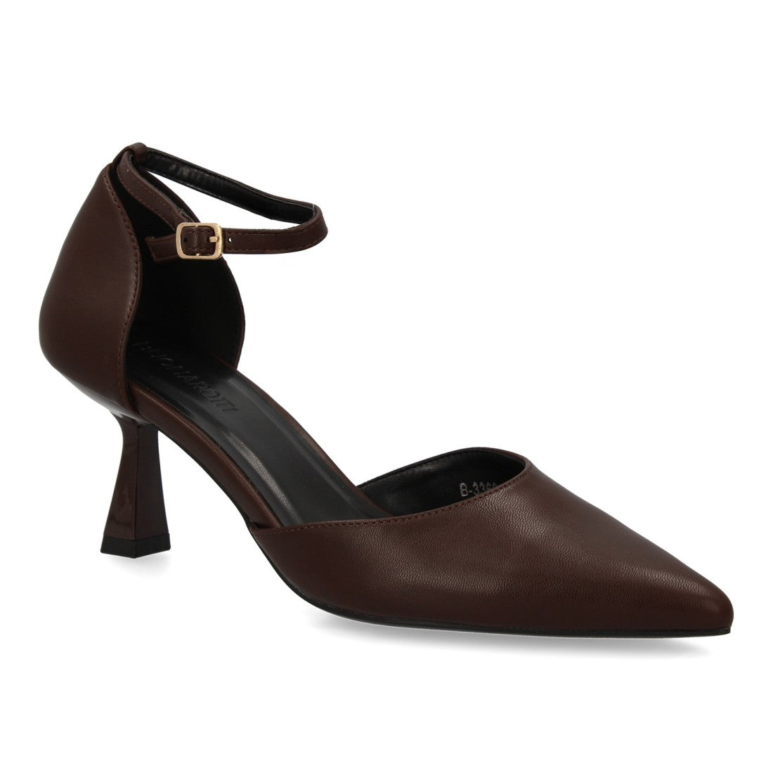 Zapatos de Tacón Marrón Sofisticados Mujer