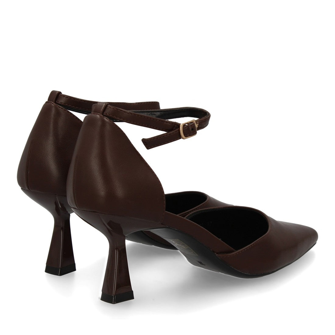 Zapatos de Tacón Marrón Sofisticados Mujer