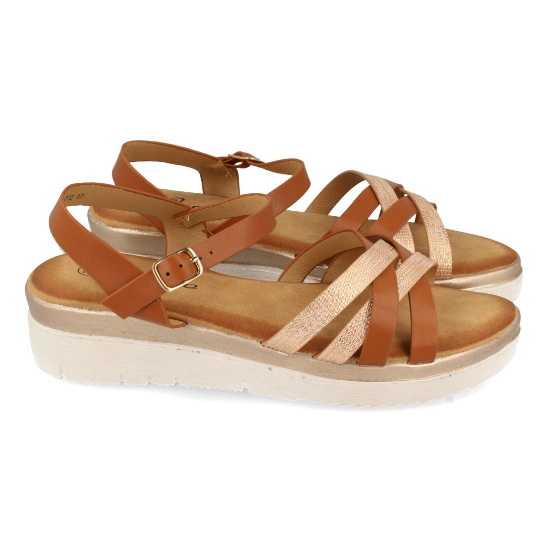 Zapatos Salón Camel Tacón Medio Elegantes