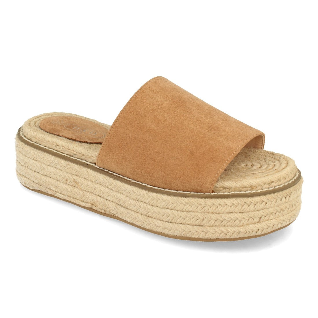 Sandalias Marrones Mujer Plataforma Yute Casual Cómodas