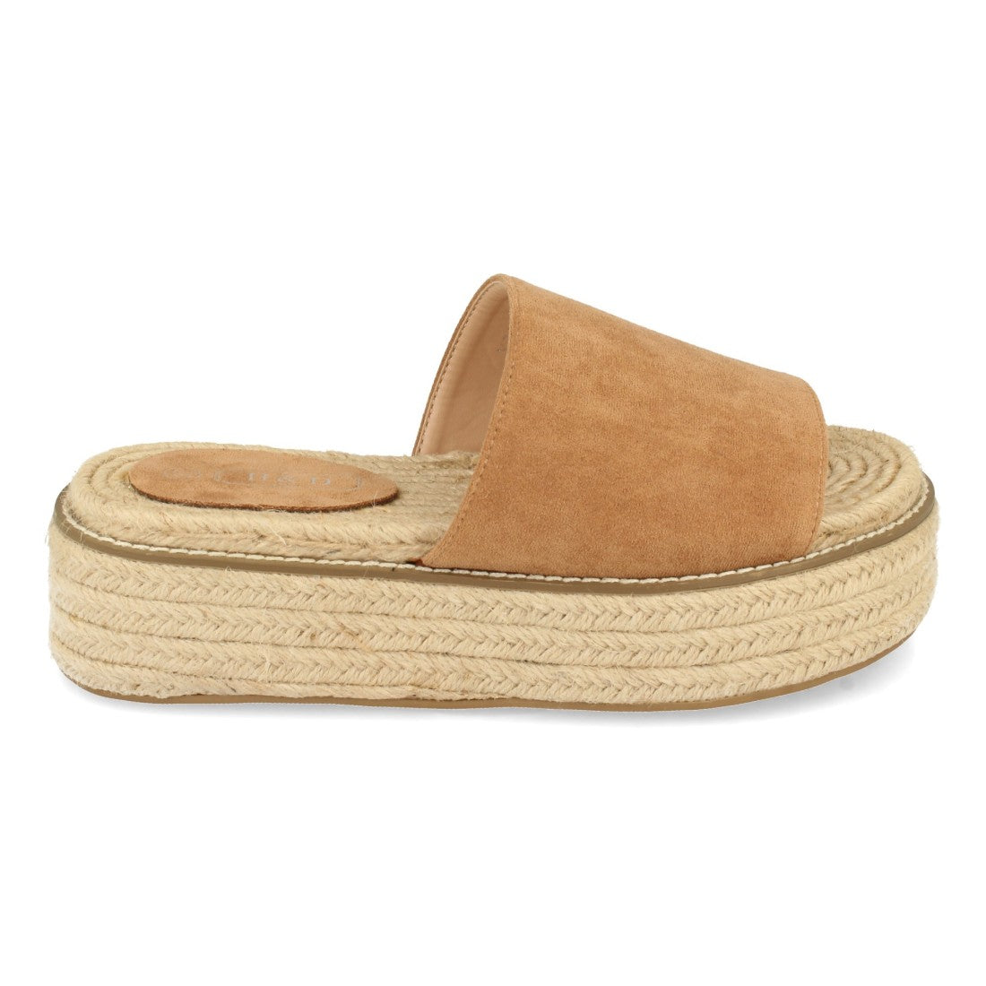 Sandalias Marrones Mujer Plataforma Yute Casual Cómodas