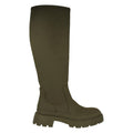 Botas de Agua con Patrón Liso - Verde