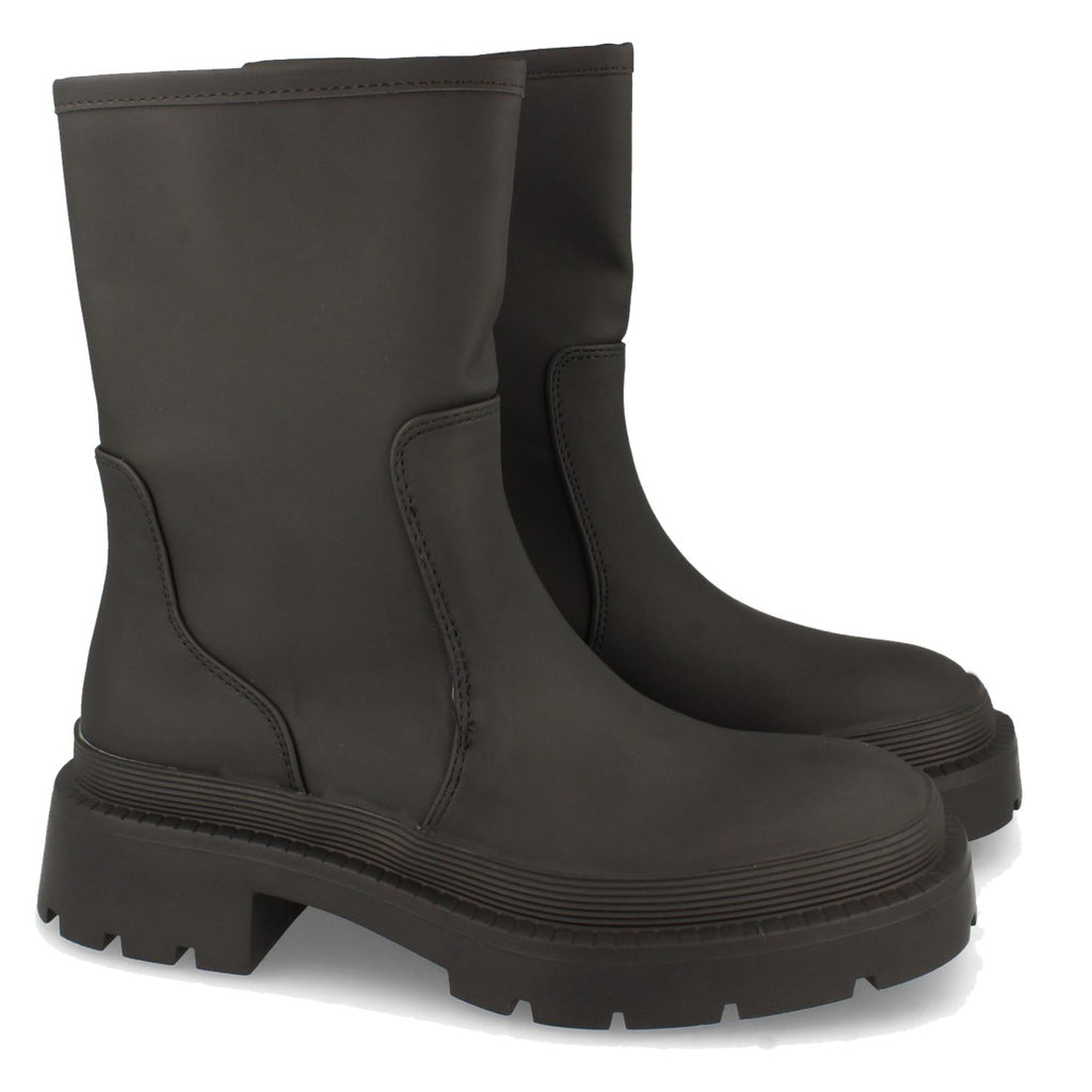 Botines de Agua con Patrón Liso - Negro