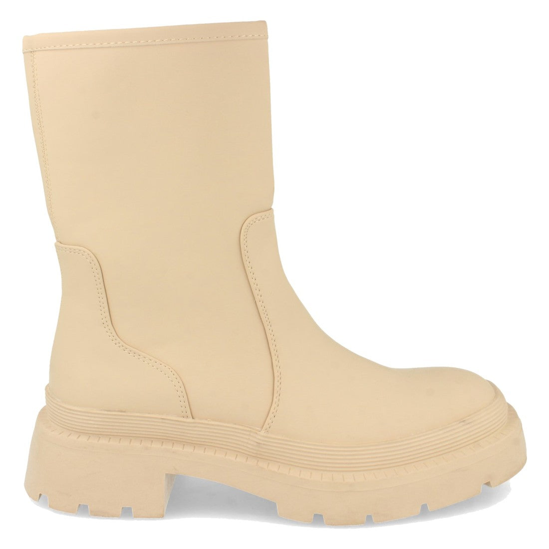 Botines de Agua con Patrón Liso - Beige