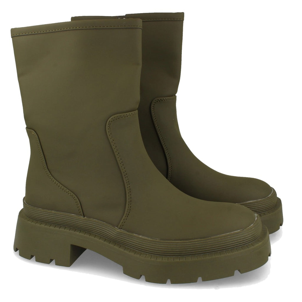 Botines de Agua con Patrón Liso - Verde