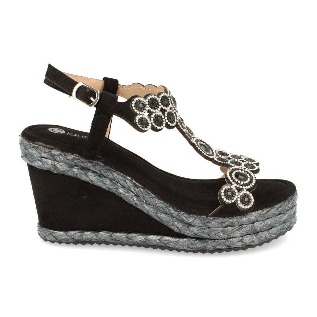 Sandalias Negras Mujer Elegantes Verano