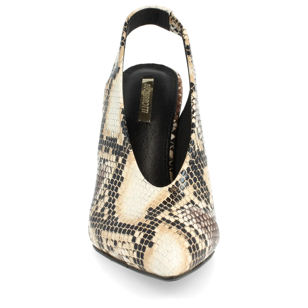 Zapatos de Tacón Estampado Serpiente Atrevidos Mujer