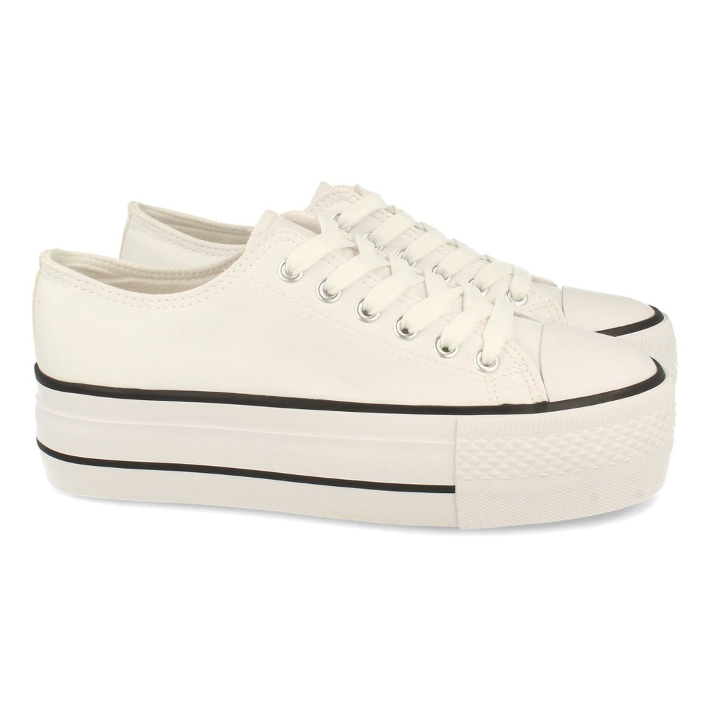 Zapatillas Blancas Mujer - Frescura Pura Esencial