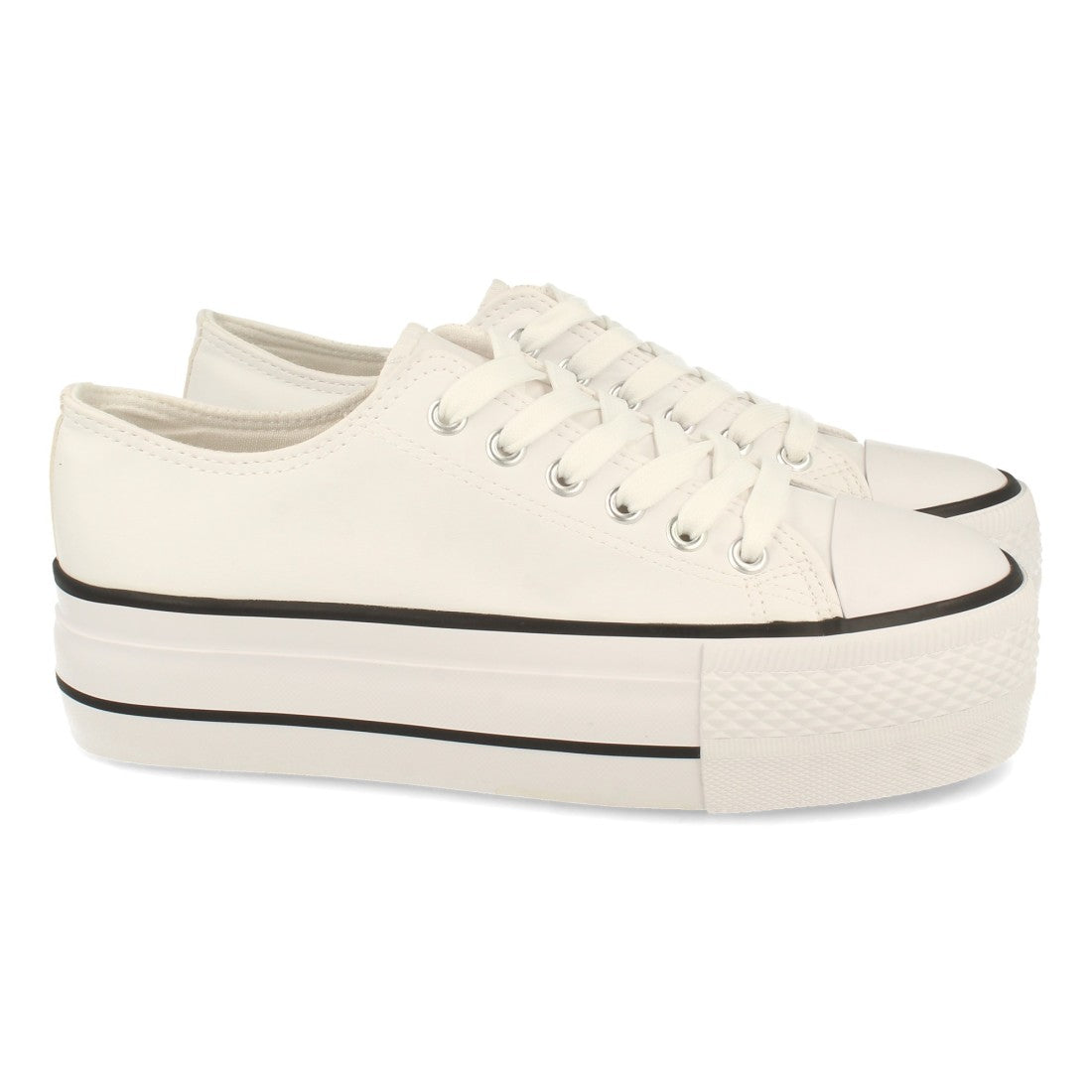 Zapatillas Blancas Mujer - Frescura Pura Esencial