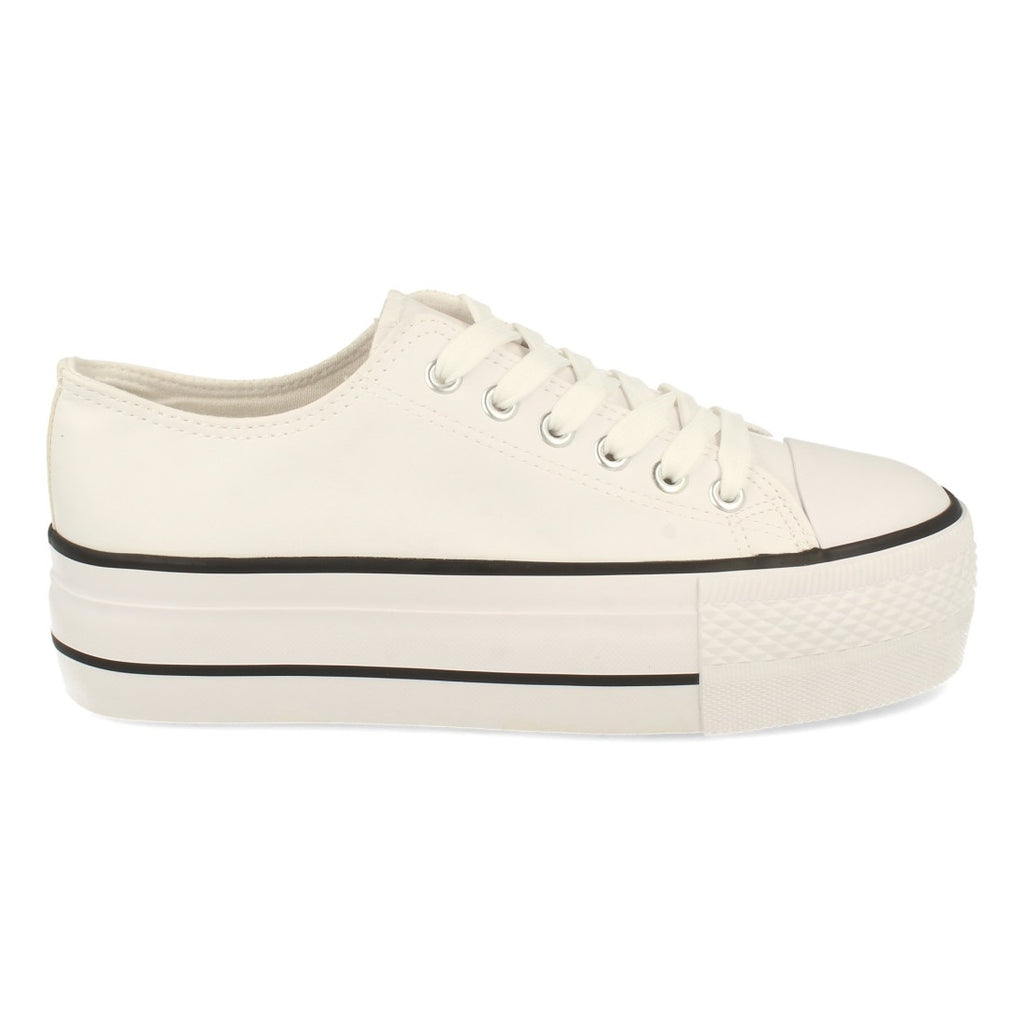 Zapatillas Blancas Mujer - Frescura Pura Esencial