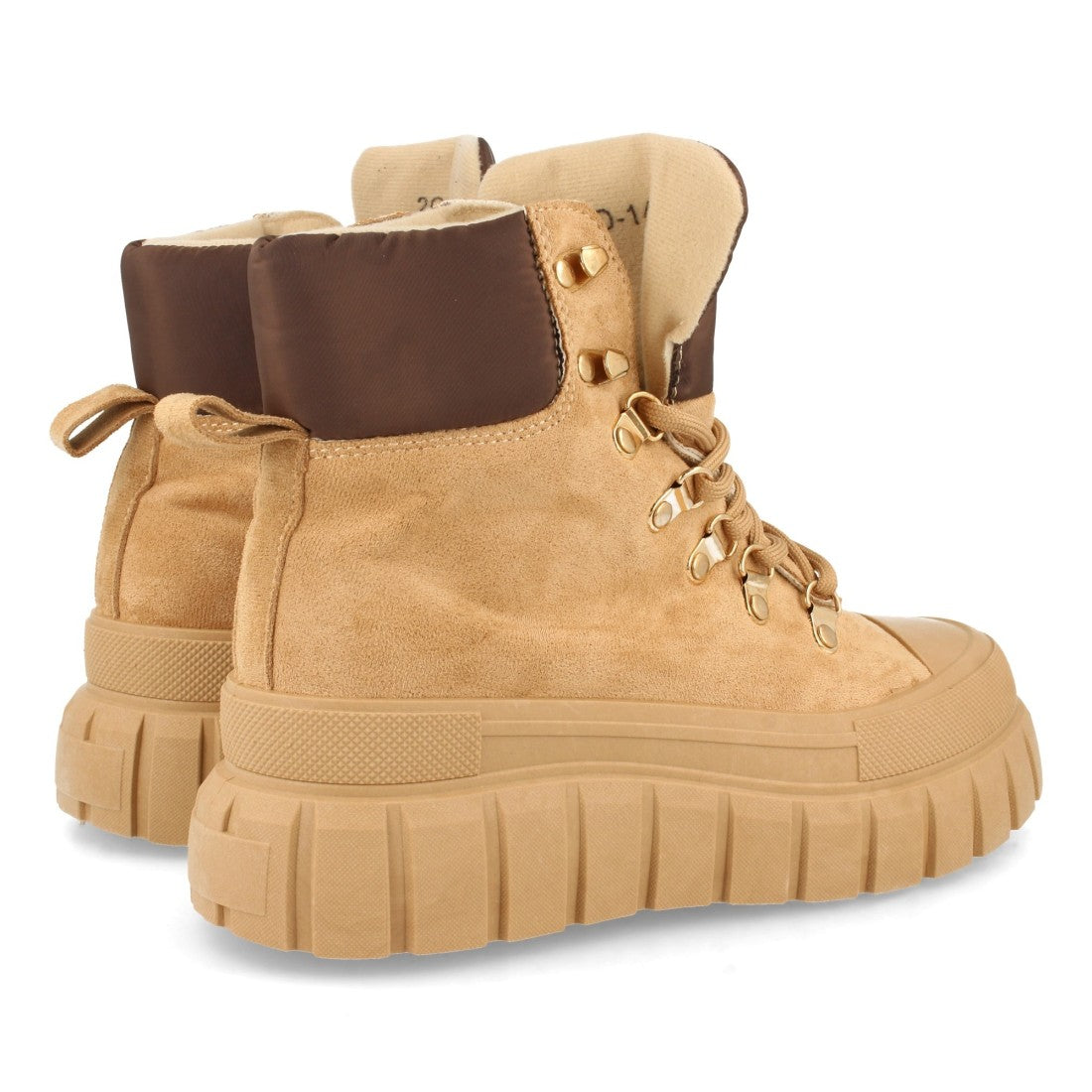 Khakifarbene Damenstiefel | Militärstil und Urban Attitude
