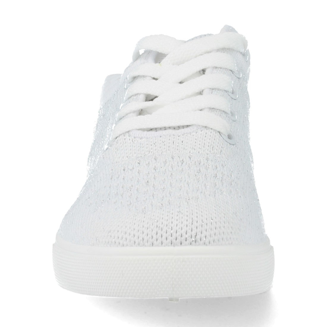 Zapatillas Plateadas Mujer - Brillo Moderno Sofisticado