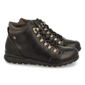 Botines Elegantes Negro con Detalles Distintivos