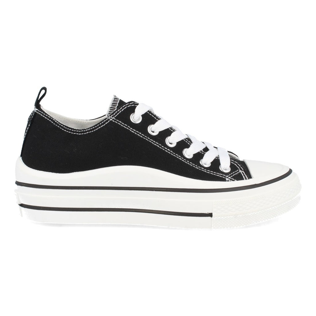 Zapatillas Negras Mujer - Elegancia Esencial Contemporánea