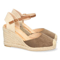 Sandalias Planas Verde Elegantes Mujer