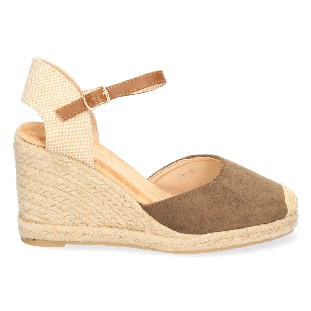 Sandalias Planas Verde Elegantes Mujer