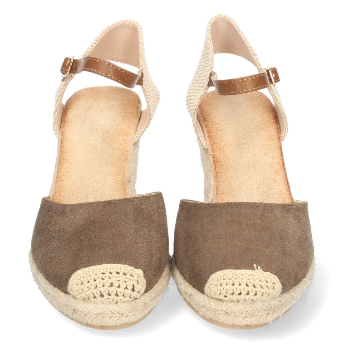 Sandalias Planas Verde Elegantes Mujer