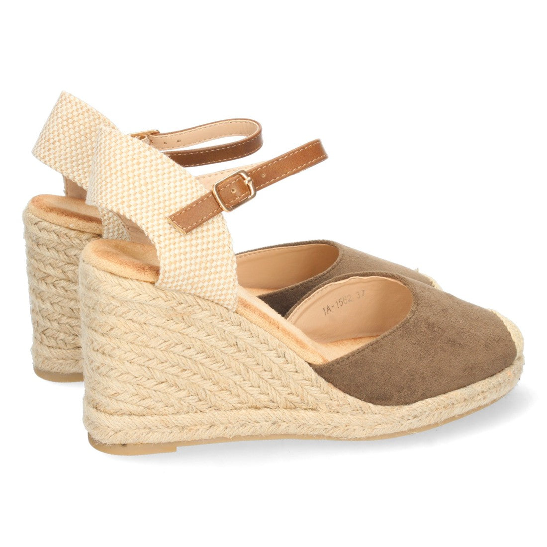 Sandalias Planas Verde Elegantes Mujer