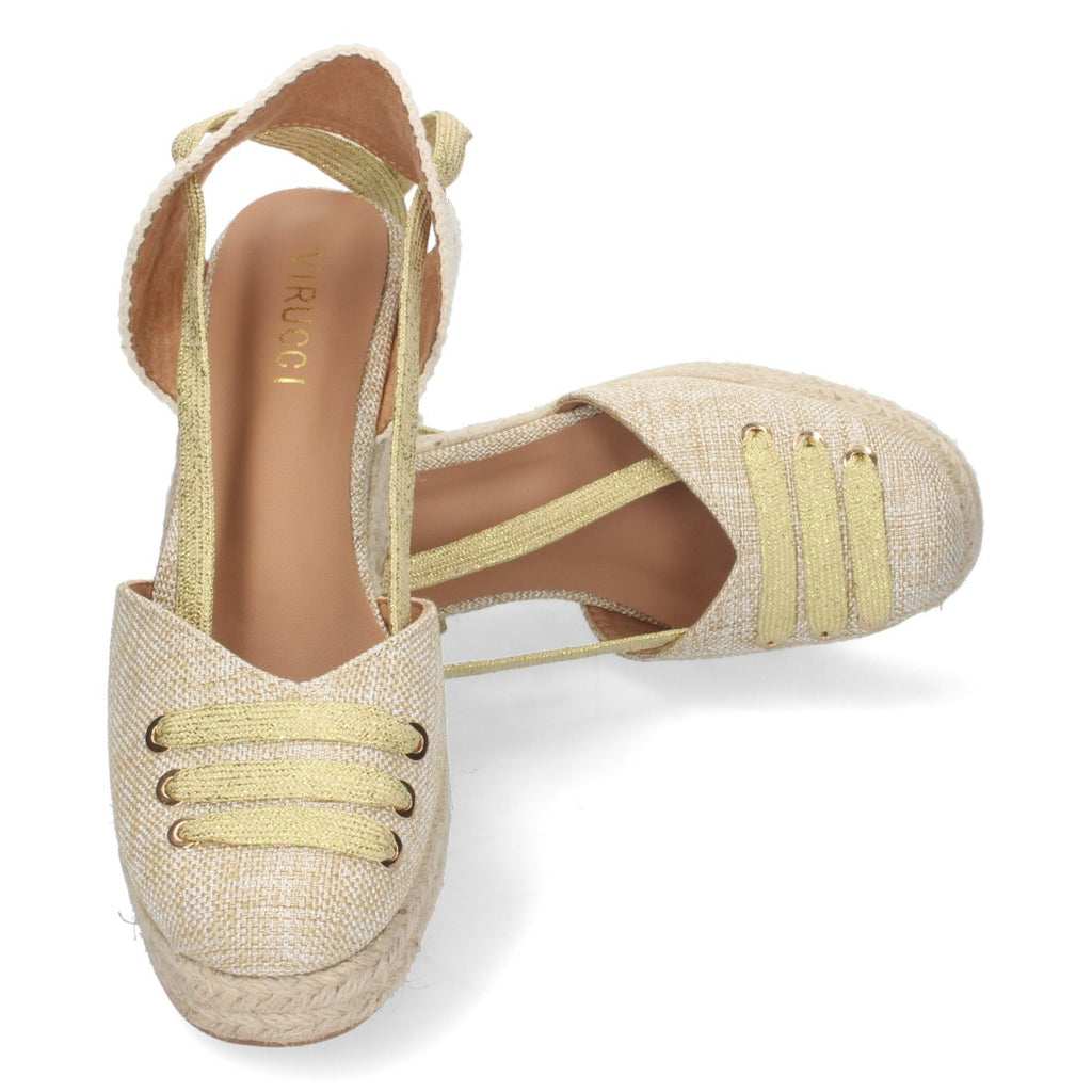 Sandalias Doradas Mujer Elegantes Fiesta