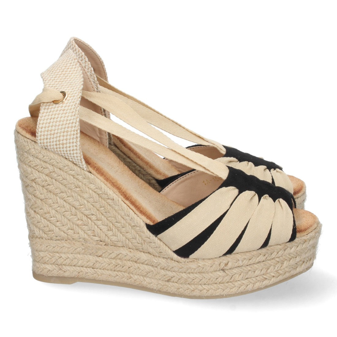 Sandalias Planas Negro Clásicas Mujer