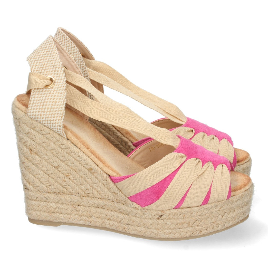 Sandalias Planas Fucsia Mujer