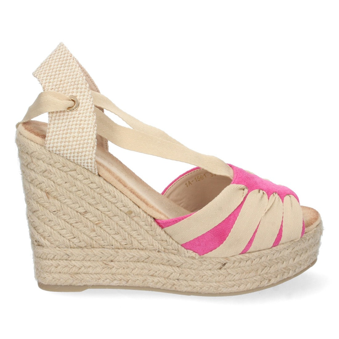 Sandalias Planas Fucsia Mujer