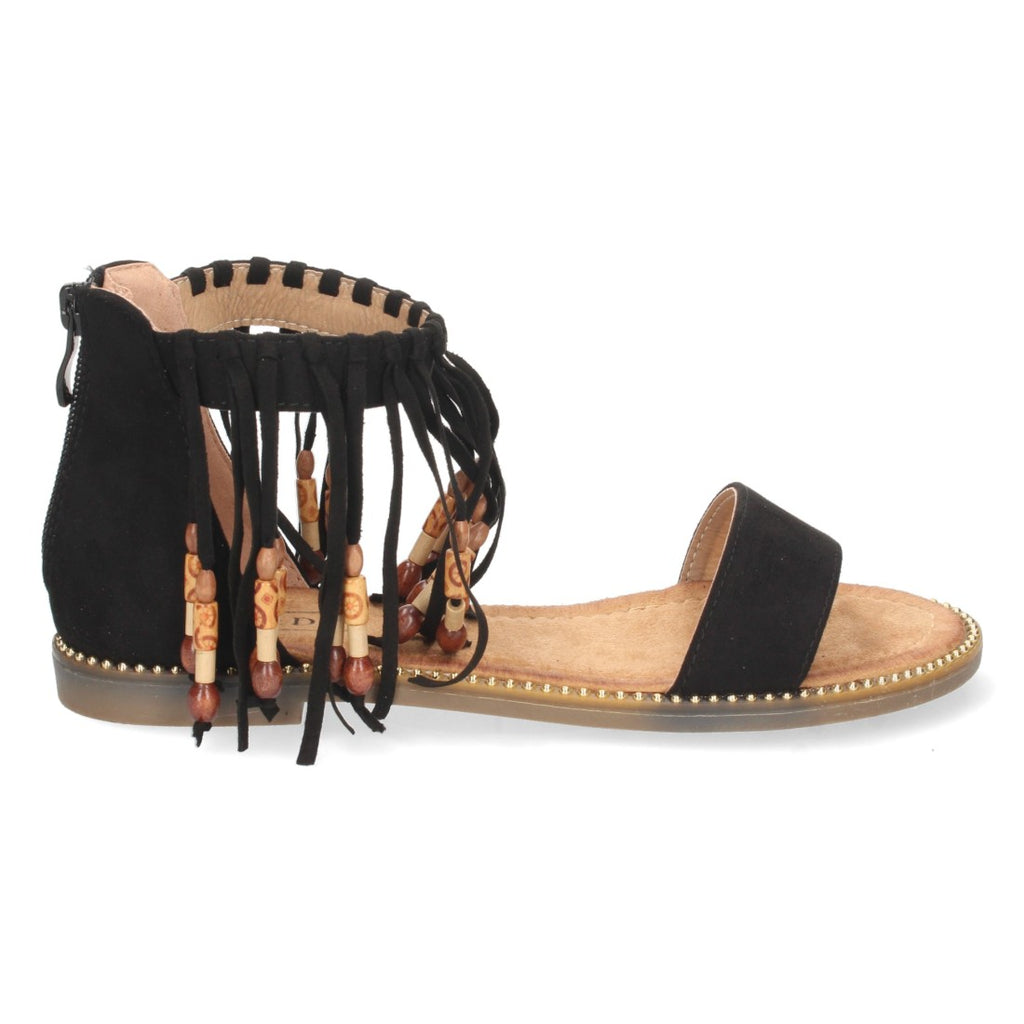 Sandalias Negras Mujer Verano Cómodas