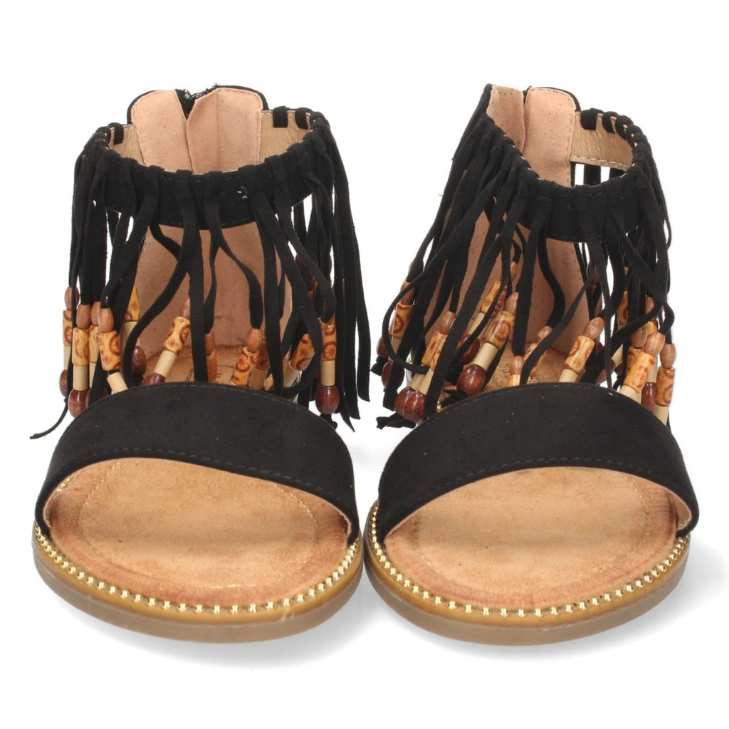 Sandalias Negras Mujer Verano Cómodas