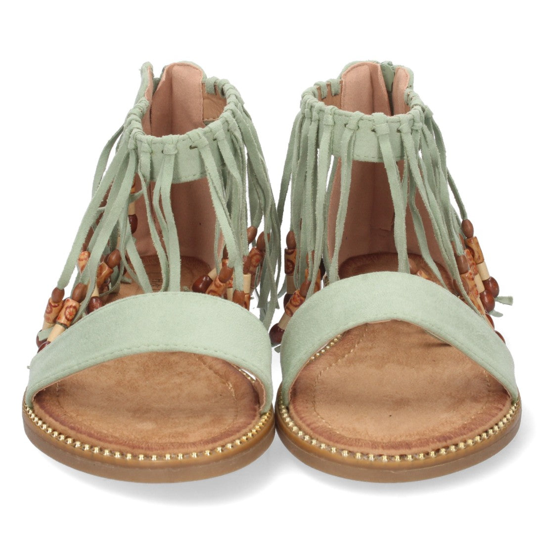 Sandalias Verdes Mujer Verano Cómodas