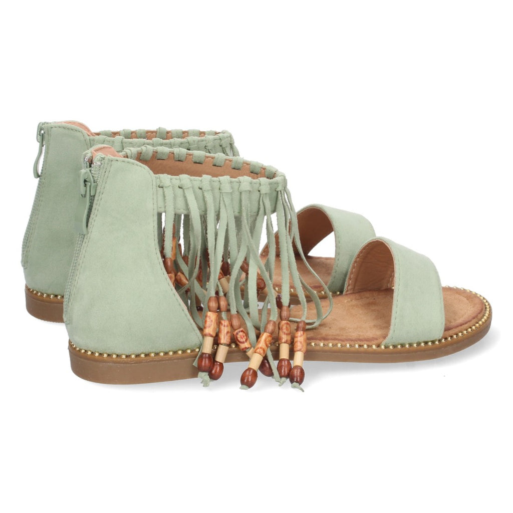 Sandalias Verdes Mujer Verano Cómodas