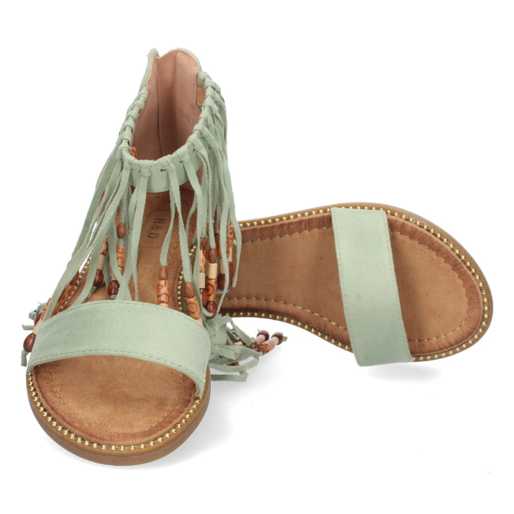 Sandalias Verdes Mujer Verano Cómodas