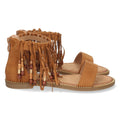 Sandalias Camel Mujer Verano Cómodas