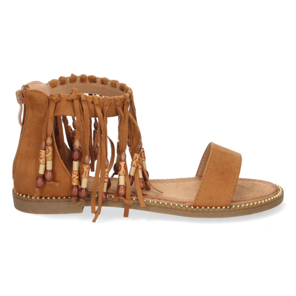 Sandalias Camel Mujer Verano Cómodas