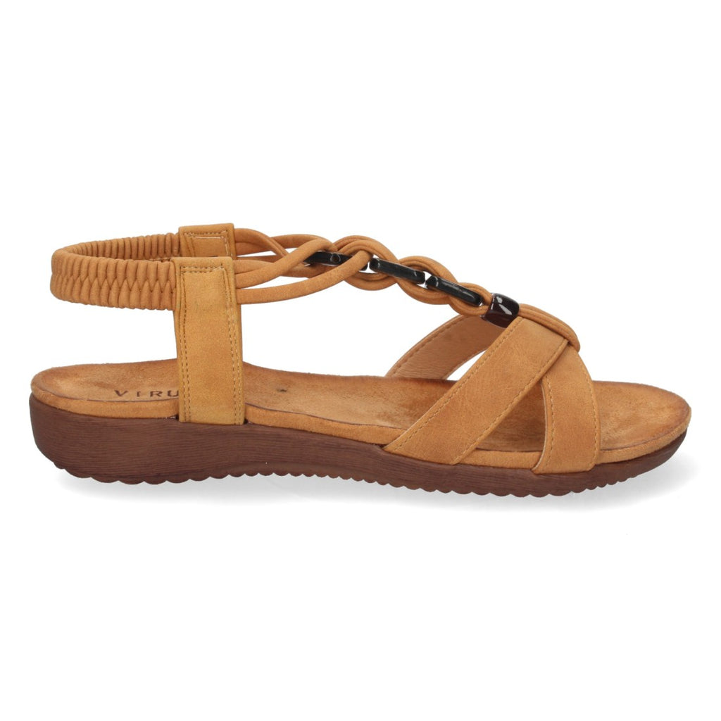 Sandalias Cuero Mujer Elegantes Verano